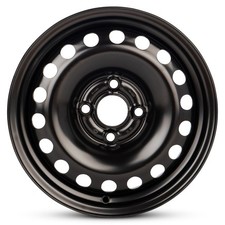 14x5 Road Ready Wheels Rrw-07001 Black Steel Wheel 4x100 35mm