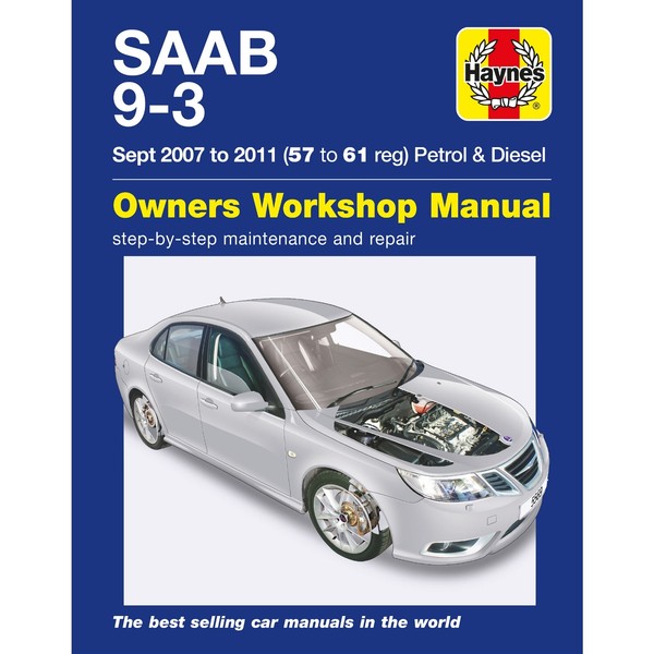 Saab 9-3 09.2007-2011 Benzin Diesel 1998Cc 1910Cc Werkstatthandbuch Haynes-image
