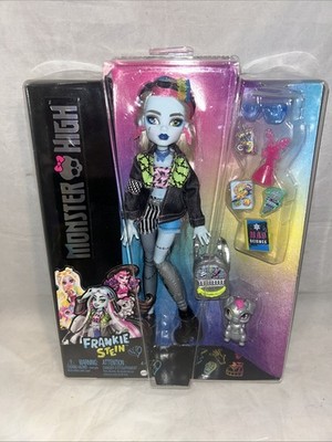 RARE Mattel Monster High Frankie Stein Scary Smart  Fashion Doll 2024 Limited Ed