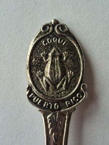 Puerto Rico Vintage Souvenir  Spoon Collectible