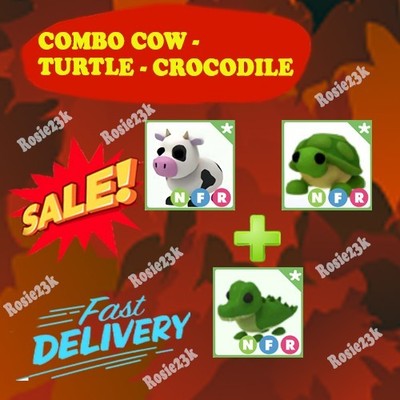 NFR Cow/ NFR Turtle/ NFR Crocodile - Adopt right now