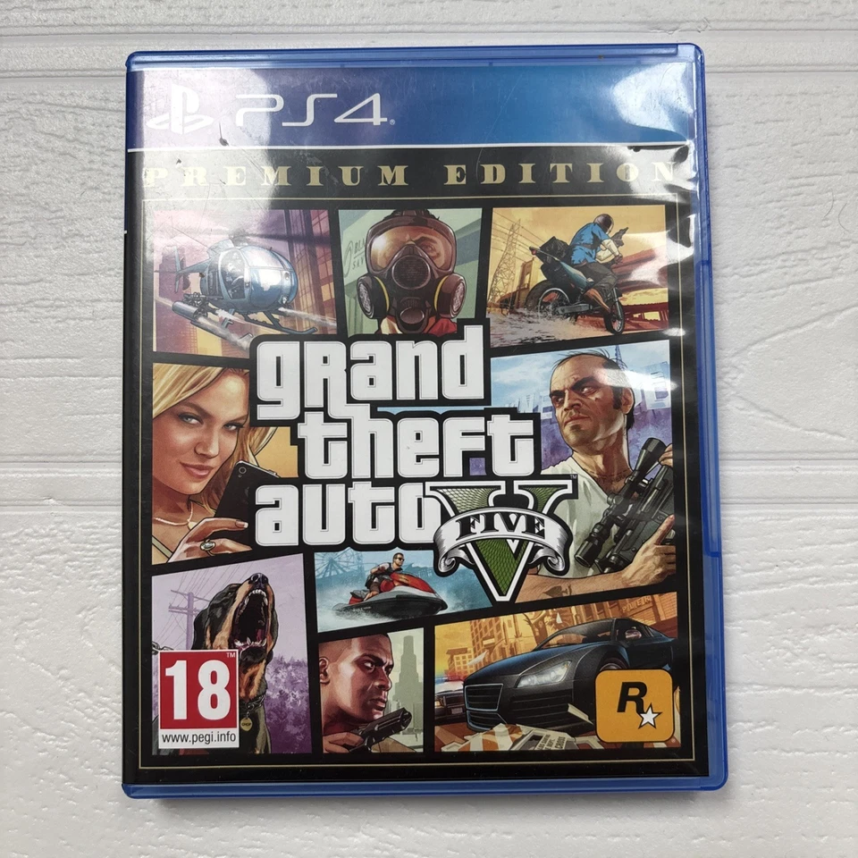 PlayStation 4 : Grand Theft Auto V - Premium Edition (PS VideoGames Great Value, photo 1 of 3