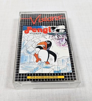 Pengi von Visions für Acorn Electron auf Kassette. Ungetestet.