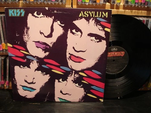 Kiss – Asylum ~    Non - Makeup Hair Metal Masterpiece  LP