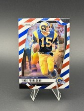 2024 Panini Prizm - Vince Ferragamo #174 Red White & Blue Prizm