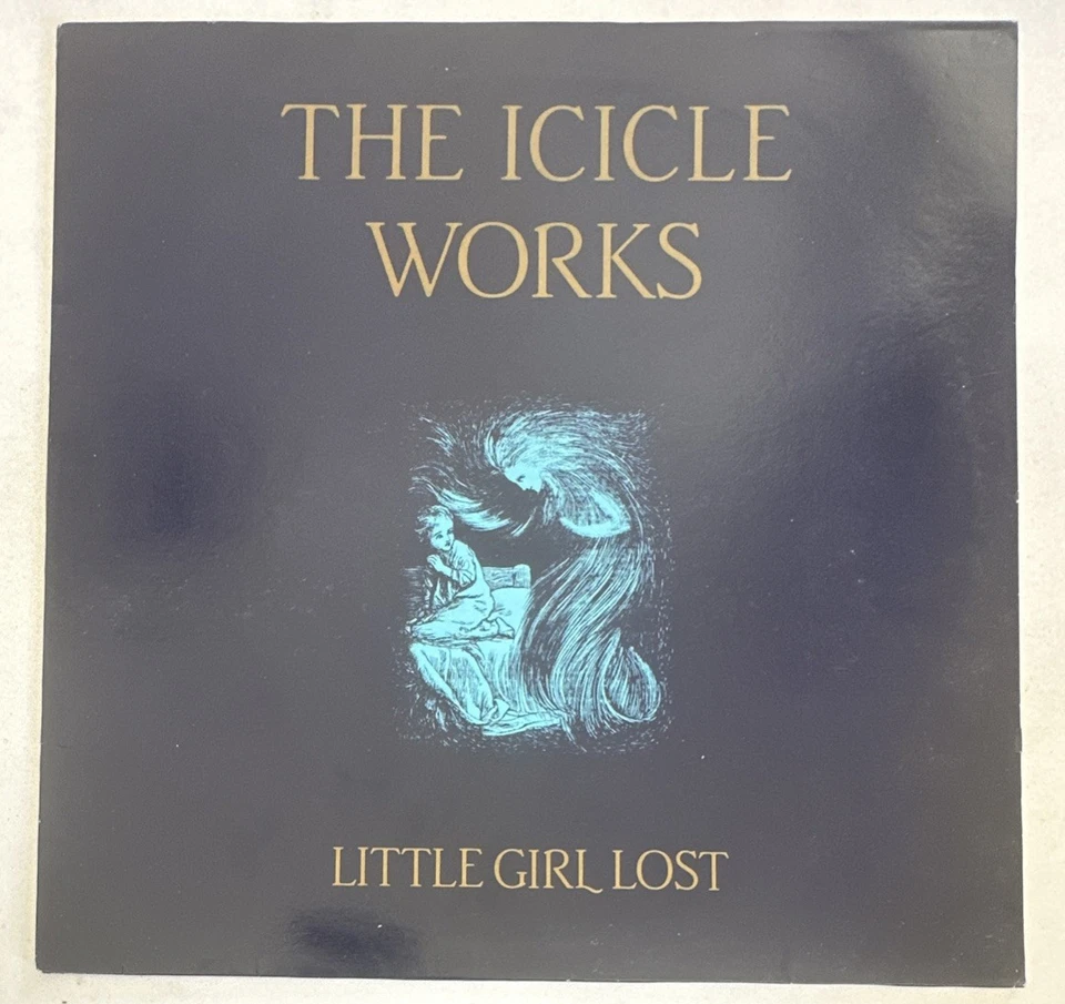 THE ICICLE WORKS - LITTLE GIRL LOST - 12" VINYL RECORD 4 TRACKS EX / EX - Image 2 of 4