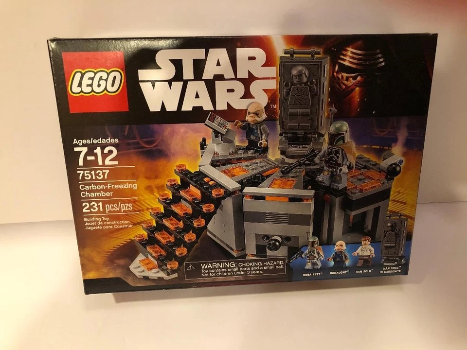 LEGO 75137 Star Wars: Cámara de Congelación de Carbono Boba Fett Han Solo NUEVO Sellado Foto 3 de 4