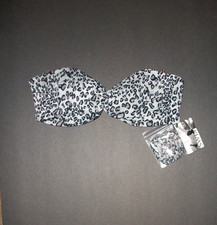 NWT Victoria Secret M Bandeau Swimsuit Bikini Top