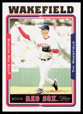 2005 Topps #74 Tim Wakefield - EX