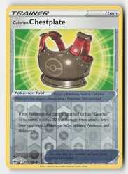Galarian Chestplate 141/198 Chilling Reign Reverse Holo