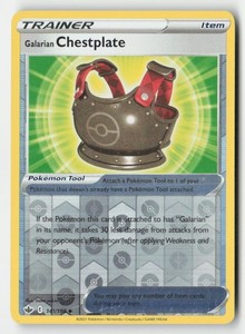 Galarian Chestplate 141/198 Chilling Reign Reverse Holo