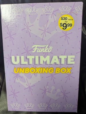 Unopened 2020 Funko Ultimate Unboxing Box Gamestop Mystery Box Purple