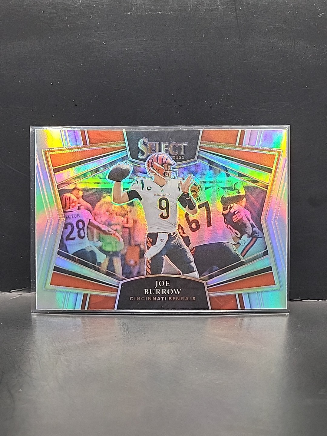 2021 Panini Select - Joe Burrow #SS-5 Silver Snapshots Prizm Bengals 2nd Year