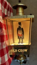 Old Crow Whiskey Wall Hanging Light