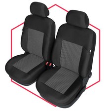 Autositzbez�ge Schonbez�ge Sitzbezug Front 1+1 Dunkelgrau f�r BMW Serie 3 (E-90)