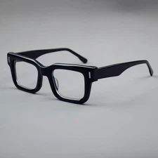 New Acetate Eyeglasses Frames Reading Glasses Square Thick Fashion Men Women
