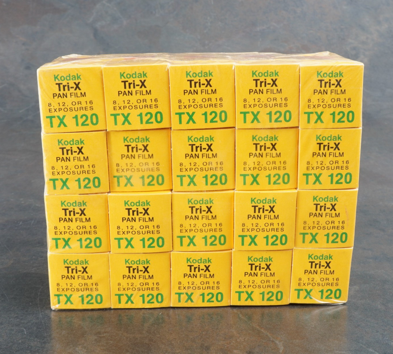 -Kodak TX-120 Tri-x 400 ISO Black and White Negative Film 20 Rolls Exp 03/1975