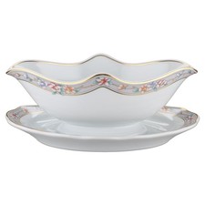 Gravy Boat with Plate One Piece II. Wahl Hutschenreuther Maria Theresa F&uuml;rstenau