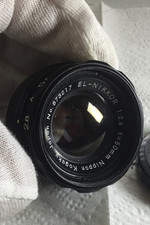 EL-Nikkor NIPPON KOGAKU 50mm F2.8 N Enlarging Enlargement Lens JAPAN