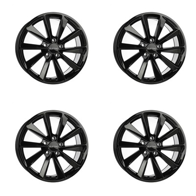 Set of 4 20in Black Alloy Wheel Rims for Volvo XC60, RF61G7B 5x108 5Lug 20x9