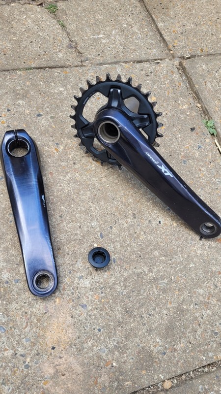 Shimano XT FC-M8100 1x12 Crankset Deore 12 Speed Boost 28t 165mm Cranks Mtb