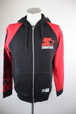 Starter Sweat À Capuche Homme Taille L Sweat Vintage Casual Coton - Photo 1/4