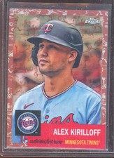 Alex Kirilloff 2022 Topps Chrome Platinum Cream/Rose Gold Ref #236 (56/75)