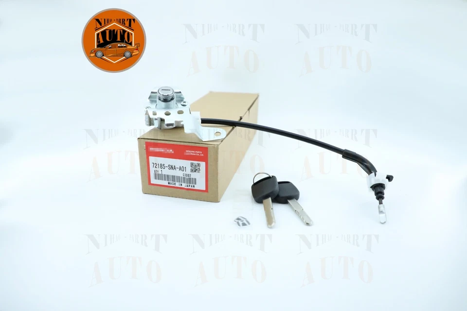 72185-SNA-A01 OEM For Honda CIVIC 06-11 Driver Door Lock Cylinder & 2 Keys - Imagem 2 de 4