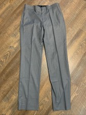 NEW Mens Kenneth Cole Reaction Gray Flex Suit-Separate Dress Pants Modern 32x32
