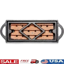 Quick Fire Cast Iron Fire Starter Portable Lighter High Heat Retention New