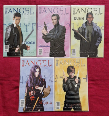 Angel spotlight Comic Issues 1-5 Wesley Gunn Illyria Conner Doyle 'D' Covers IDW