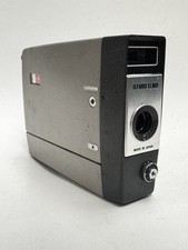 Vintage 1960s Ilford Elmo Pocket Auto Standard 8mm Double 8 Silent Cine Camera