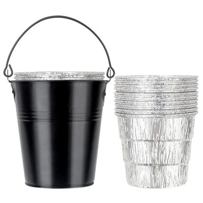 Grill Grease Bucket for Traeger 575 22 34 Ironwood Drip Can Pan Tray Liners G...