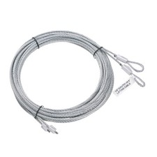 2pcs 15.6ft 4.5 Meters Garage Door Cable 3mm ...