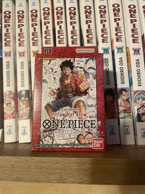 One Piece Card Game Super Pre-Release Starter Deck Strohhut Crew Ruffy 1st Ed