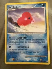 Pokemon Luvdisc Platinum Rare Card 35/127 Near Mint Condition Regular Finish
