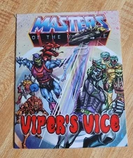 Mini Comic Book MOTU Origins Master of the Universe Viper's Vice Dragon Blaster 