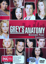 Grey's Anatomy : Season 4 - Expanded Edtion  Cardboard Box Set, DVD, 2005 