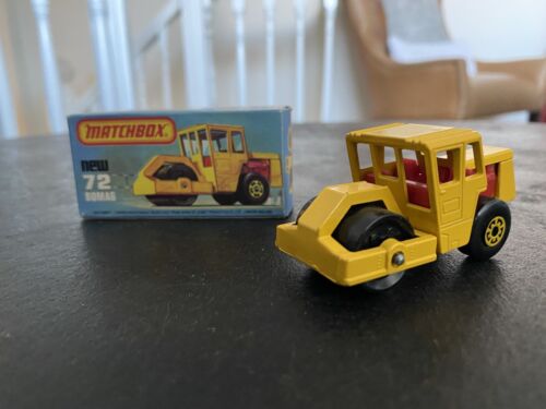 Matchbox SuperFast #72 Bomag Steam Roller 🔥RARE🔥NICE CONDITION🔥 - Photo 1/12