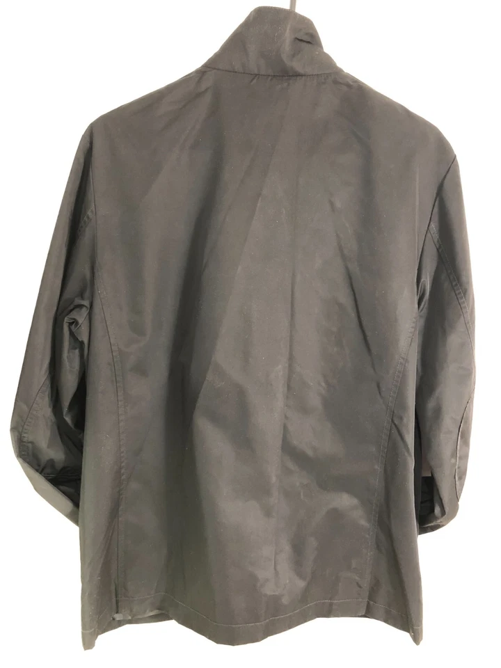 Tasso Elba Black Military Style Spring Jacket S - NWT! - Image 2 of 4