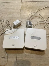 2 Sonos Multi-Room Music System ZoneBridge BR100 with Power Adapter