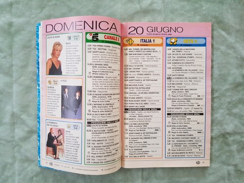 114) TELESETTE ITALIAN MAGAZINE N 25/1999 PETA WILSON ANNA OXA NIKITA MAZZAMAURO - Photo 7 sur 11
