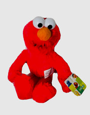 Vintage NOS Sesame Street Elmo 10" Red Plush Stuffed Animal Toy 2003 Nanco