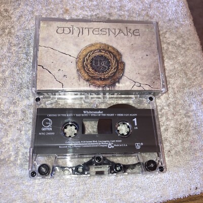 Whitesnake Self Titled Cassette 1987 Geffen M5G 24099