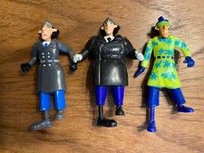Inspector Gadget Action Figure Lot of 3 different 1991 Burger King