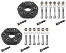 Driveshaft Flex Joint Disc Kit Front & Rear 2pc Original Febi for Mercedes V6 V8