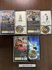 PSP BLEACH Heat the Soul 1 2 3 4 5 6 7 set Japan 7 Game PlayStation Portable jp
