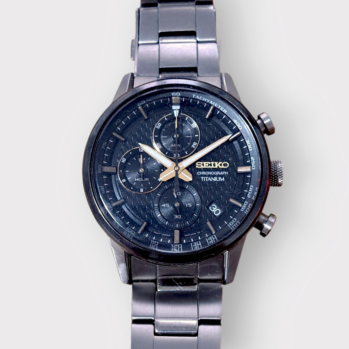 Seiko Titanium Chronograph Neo Sports SSB391P1 42mm 10 ATM €250 (4̶0̶0̶€̶)