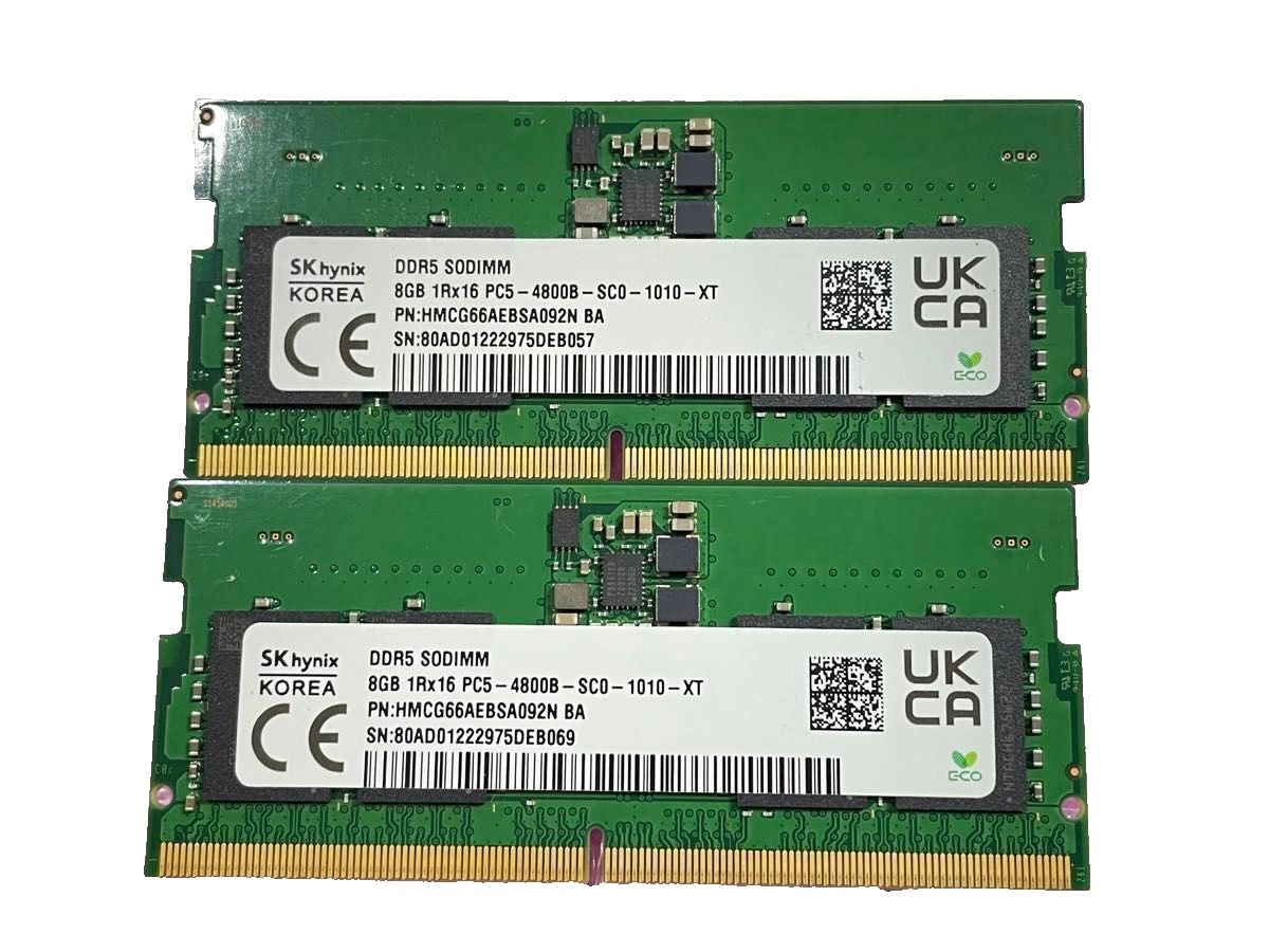 Hynix 8 GB SO-DIMM Computer Memory (RAM) 2 Modules for sale | eBay
