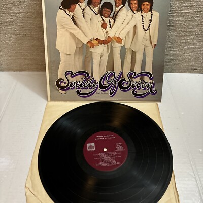 SOCIETY OF SEVEN Simply Ourselves Silver Sword Vinyl Record LP-7007 SIGNED READ